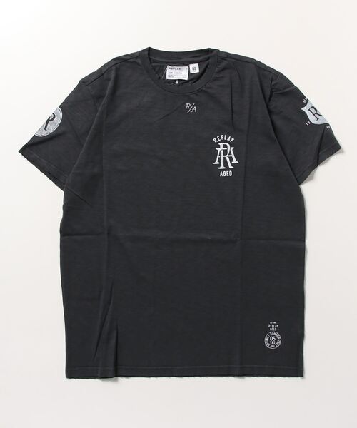 REPLAY 「REPLAY」 半袖Tシャツ - ホワイト メンズ : ZOZOTOWN