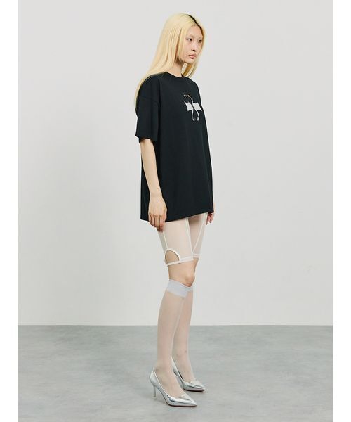 SORIN（ソリン） tシャツ 半袖 SWAN Cutwork Big T-shirt レディース