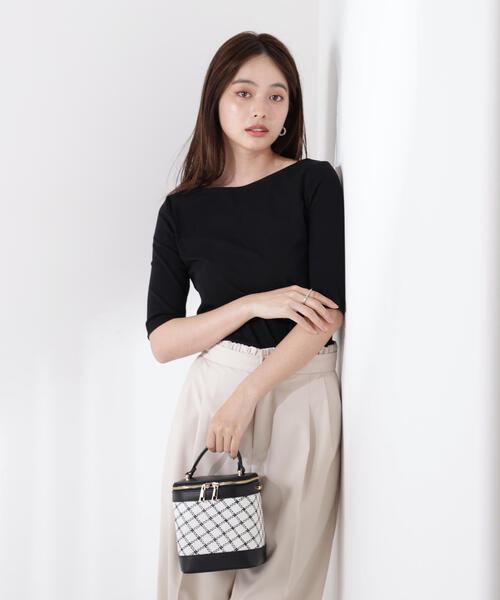 前後2wayフライスTシャツ PROPORTION BODY DRESSING tシャツ 前後2WAYフライスT