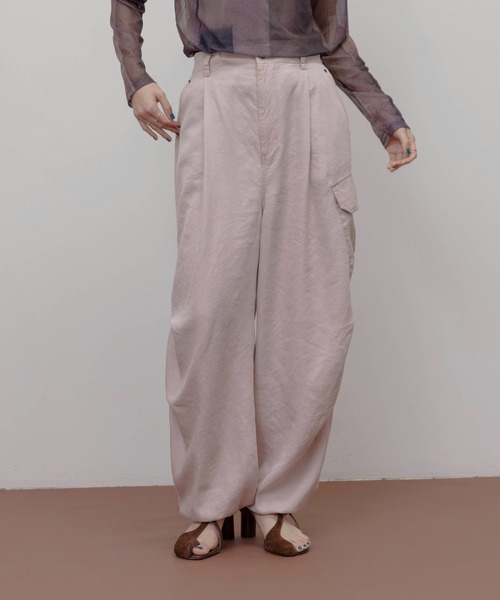 Eimee Law（エイミーロウ） ワイドパンツ パンツ バイオ加工 アウト