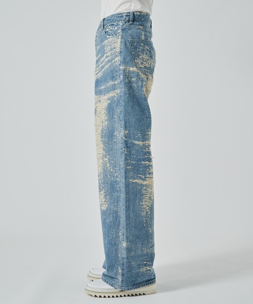 ジーンズ 「TAAKK」WIDE DENIM メンズの画像