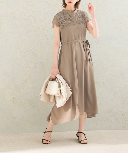URBAN RESEARCH ROSSO ノースリーブ ワンピース URBAN RESEARCH ROSSO WOMEN」 ノースリーブワンピース FREE