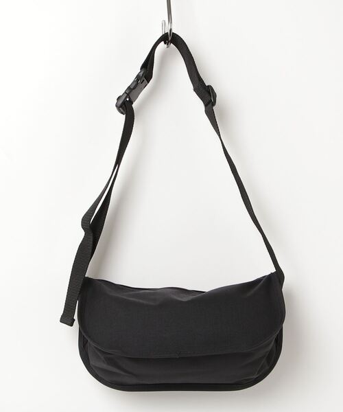 BEAMS ブラック ウエストバッグ BEAMS PLUS（ビームス プラス）2 Zip Waist Pack（バッグ
