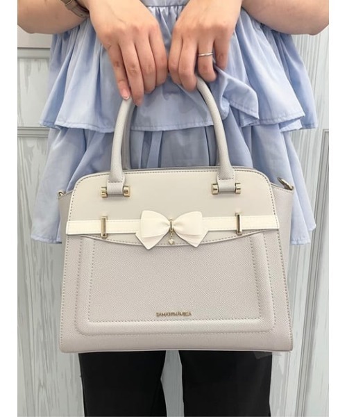 Samantha Vega（サマンサベガ） ハンドバッグ バイカラーアクセント