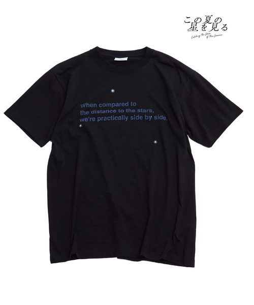 tシャツ 「この夏の星を見る」THE SUMMER TRIANGLE TEE レディース メンズ