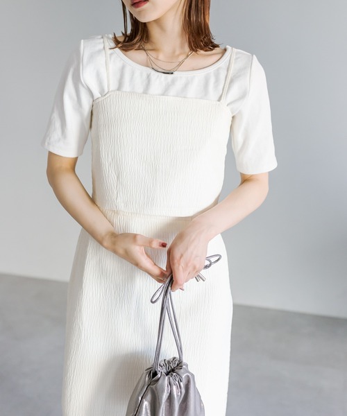 ベージュ×ホワイトセット　Mサイズ　ベーシックコットンスリーブT Zip】セットアップA/W_Ⅱ【ベージュ】mc.ver | DIVINE オンラインショップ