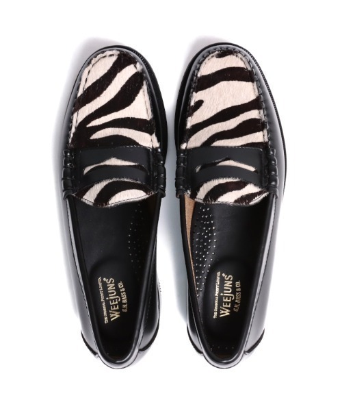 G.H.BASS（ジーエイチバス） ローファー 9 ブラック メンズ : ZOZOTOWN