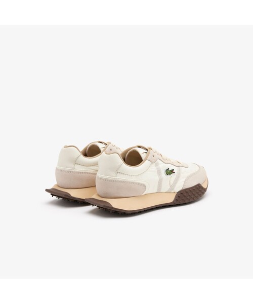 「LACOSTE」 ローカットスニーカー 23.5cm ネイビー レディース_画像8
