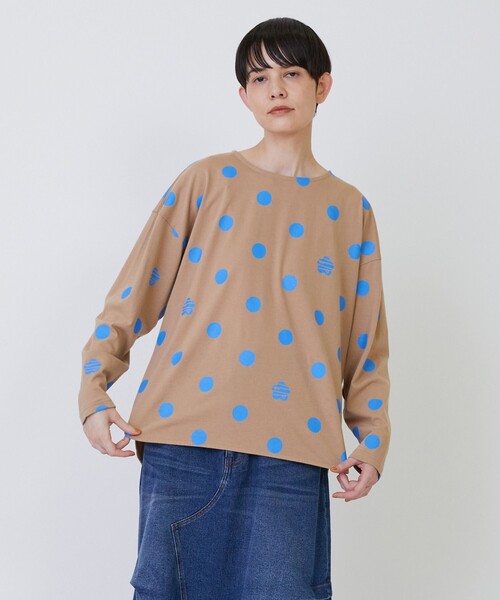 FRAPBOIS（フラボア） tシャツ ドットコクーンT レディース メンズ 
