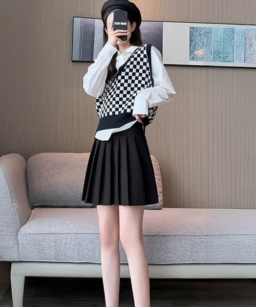 blackdia ocean（ブラックダイヤオーシャン） スカート インパン付