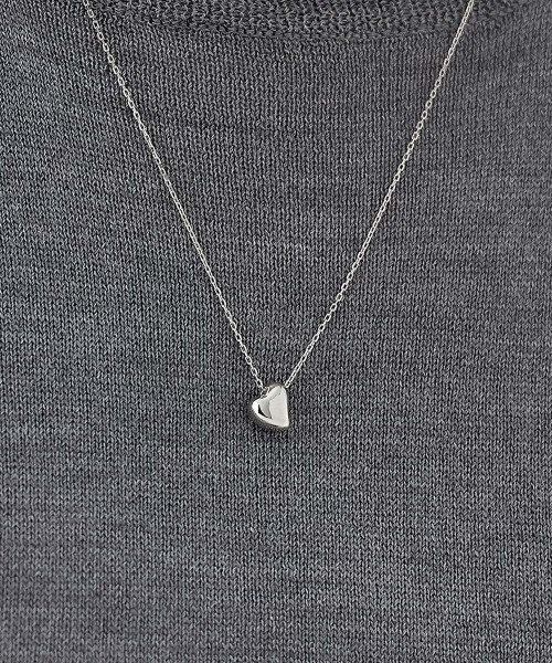 4℃（ヨンドシー） ネックレス シルバー ハート ネックレス レディース