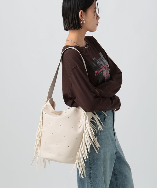 BAYFLOW（ベイフロー） ショルダーバッグ バッグ 2WAYフリンジバッグ