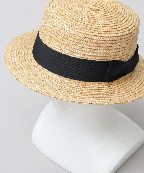 「Ruben」 ストローハット FREE ブラック メンズ_画像6