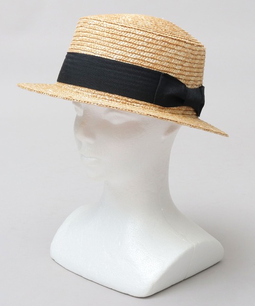 「Ruben」 ストローハット FREE ブラック メンズ_画像8