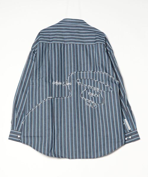 シャツ AAPE MAIN LONG SLEEVE SHIRT メンズの画像