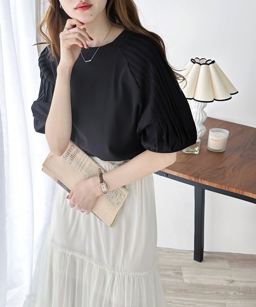 「classicalelf」 半袖カットソー LARGE ホワイト レディース_画像6