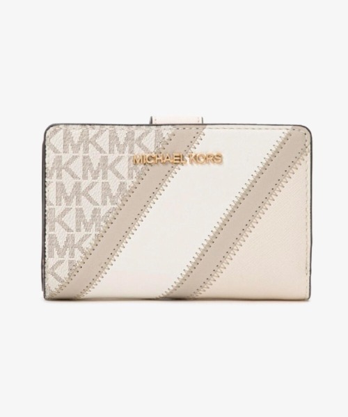MICHAEL KORS ストライプ長財布 ベージュ MICHAEL KORS 「MICHAEL KORS」 財布 FREE ベージュ系その他