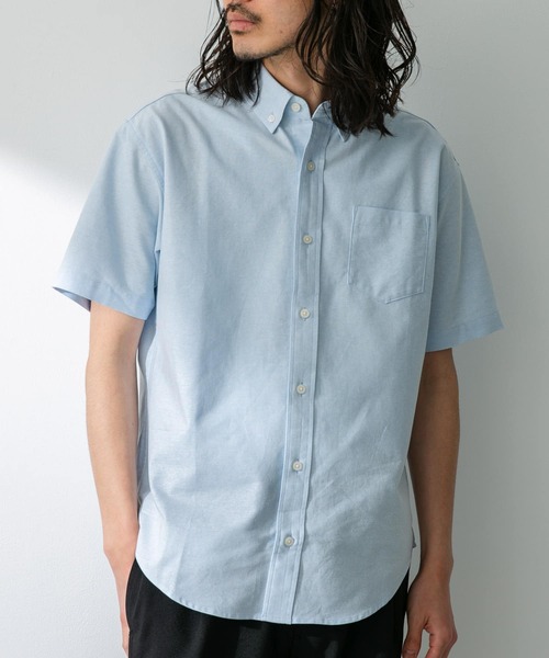 「URBAN RESEARCH Sonny Label」 半袖シャツ X-LARGE ネイビー メンズ_画像3