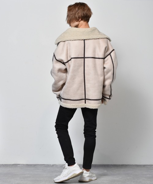 「Starting Over」 ブルゾン X-LARGE ブラウン メンズ_画像3