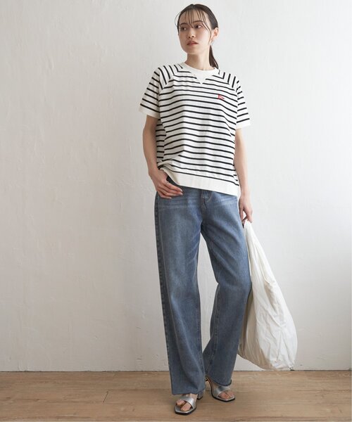 「Healthknit Product」 半袖Tシャツ L ブラック レディース_画像3