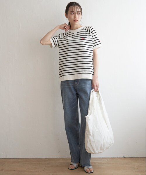 「Healthknit Product」 半袖Tシャツ L ブラック レディース_画像4