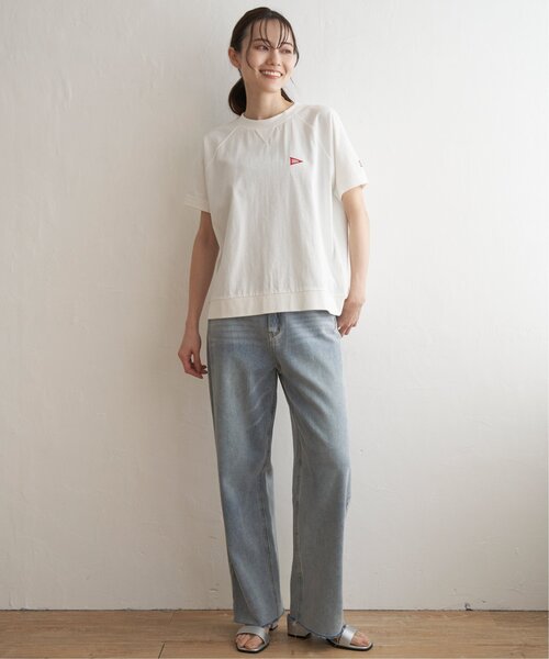 「Healthknit Product」 半袖Tシャツ L ブラック レディース_画像8