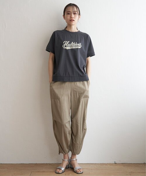 「Healthknit Product」 半袖Tシャツ L ブラック レディース_画像9