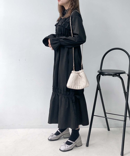 りんちゃん くま耳ボアフリルワンピース2点セット りんちゃん様専用