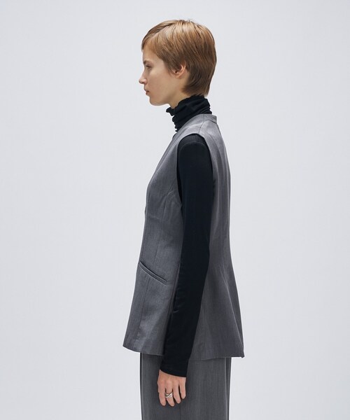 cloenc（クロエンス） ベスト ジレ 「セットアップ／マシンウォッシュ