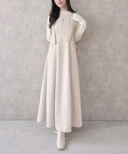 「mellowneon」 サロペットスカート SMALL グレー レディース_画像8