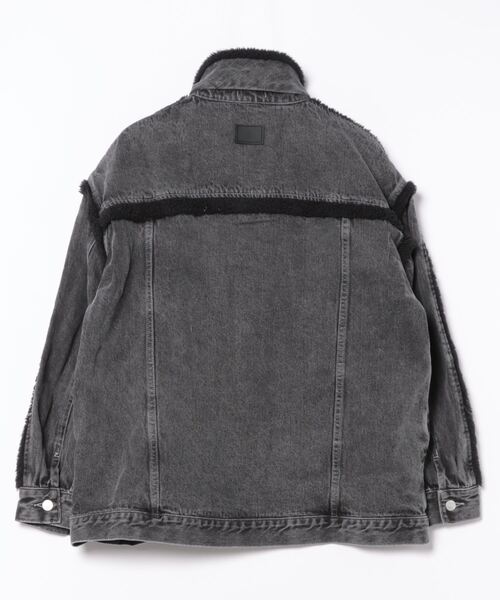 「EATME」 デニムジャケット FREE アイボリー レディース_画像2