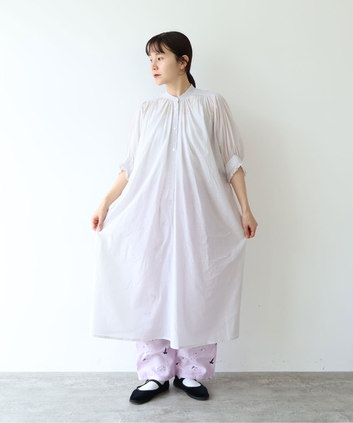 yuni パンツ bird刺繍 drawstrings パンツ レディース : ZOZOTOWN