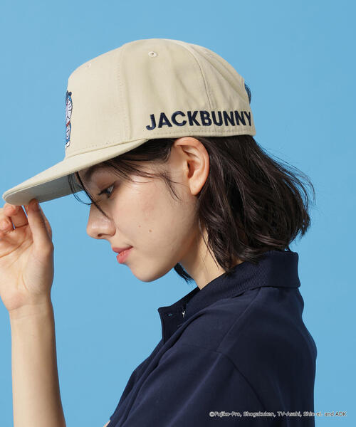 Jack Bunny!!（ジャックバニー） キャップ 帽子 「ドラえもん」平つば