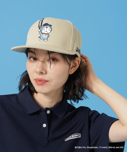 Jack Bunny!!（ジャックバニー） キャップ 帽子 「ドラえもん」平つば