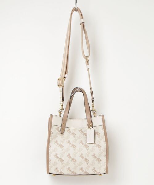 COACH ホワイト 2wayバッグ 保存袋付き COACH ホワイト 2wayバッグ 保存袋付き COACH 「COACH」 2WAYバッグ