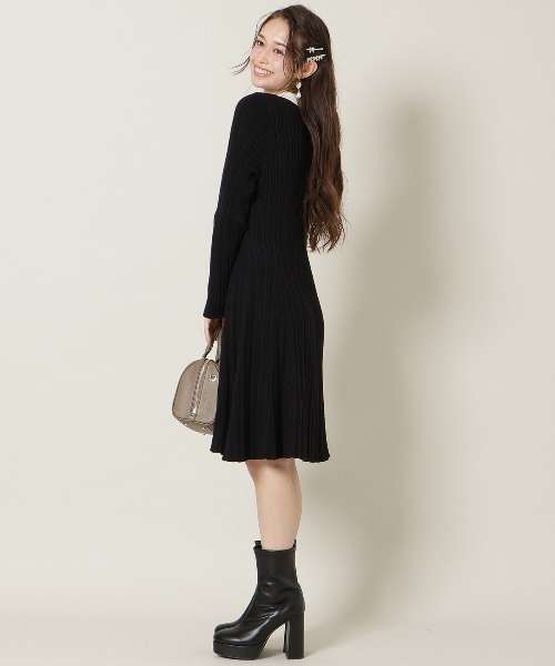WILLSELECTION（ウィルセレクション） ワンピース ポロカラーフレア