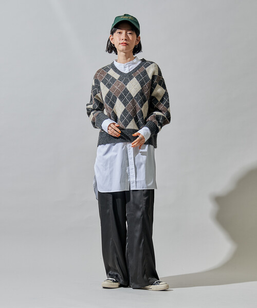 FREAK'S STORE（フリークスストア） ニット セーター アーガイルV