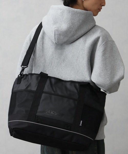 CORPUS SELECT トートバッグ 「KAEPA/ケイパ」ナイロン×ポリ ワイド