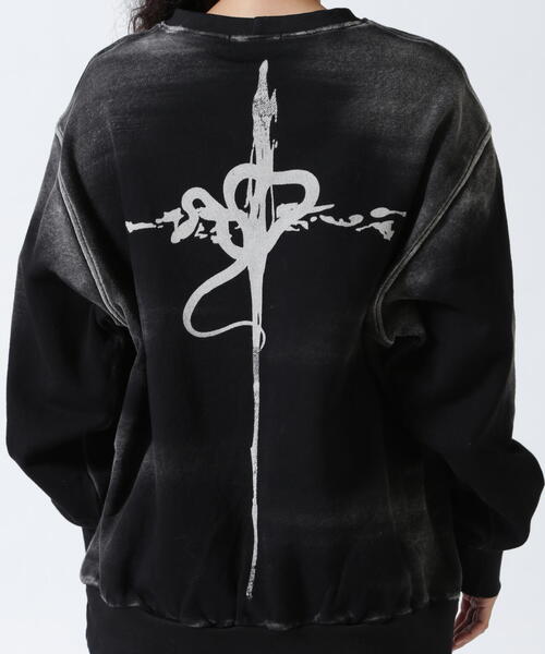 希少 KMRII サーペントクロス カットソー KMRii（ケムリ） tシャツ KMRii/ケムリ/Serpent Cross Pullover メンズ