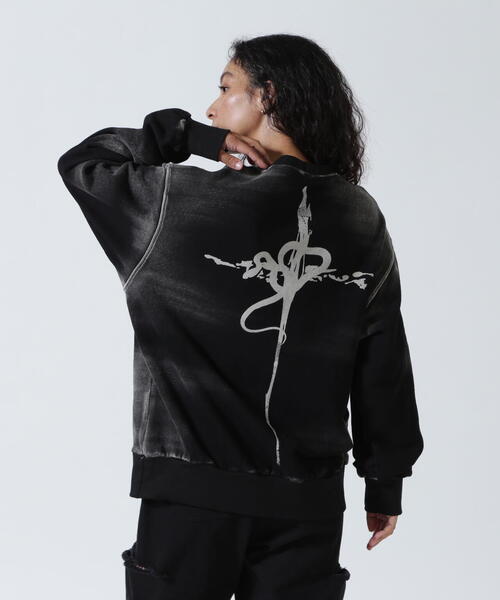 KMRii（ケムリ） tシャツ KMRii/ケムリ/Serpent Cross Pullover メンズ