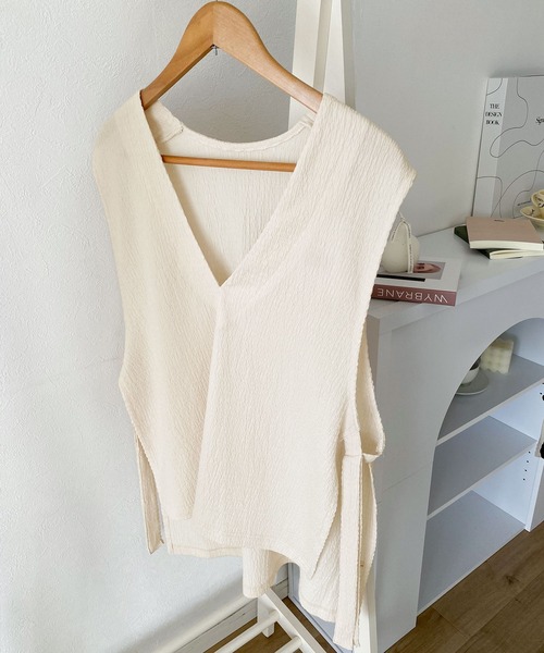 「Java」 ベスト LARGE ブラック レディース_画像7