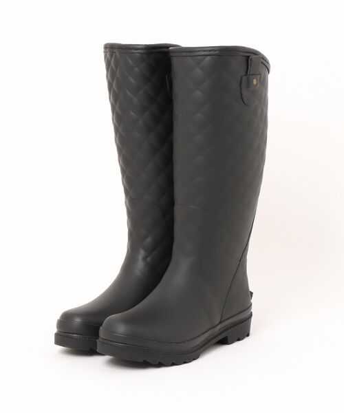 Parade 長靴 レインブーツ キルテイング模様レインブーツ 52602