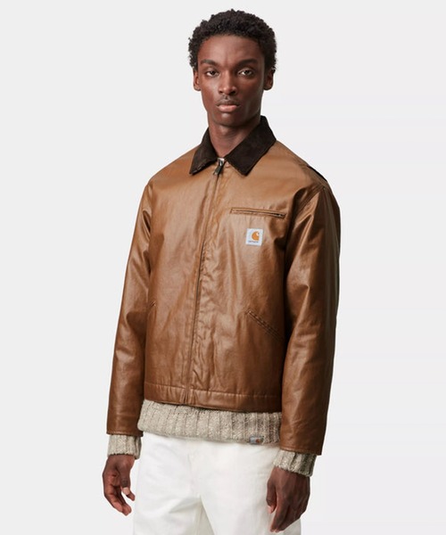 カーハートジャケット Amazon | Carhartt ボーイズ フランネル裏地付きフード付きキャンバス