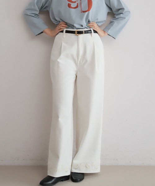 NOMBRE IMPAIR（ノンブルアンペール） パンツ 「予約」カットワーク