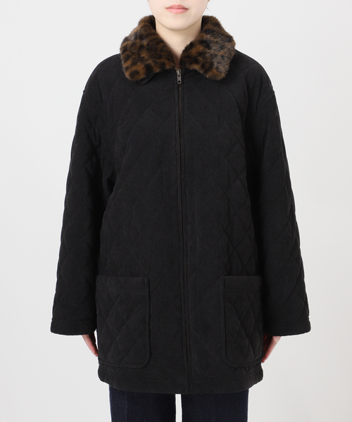 B.C STOCK（ベーセーストック） コート アウター 「ZOZO限定」ファー襟