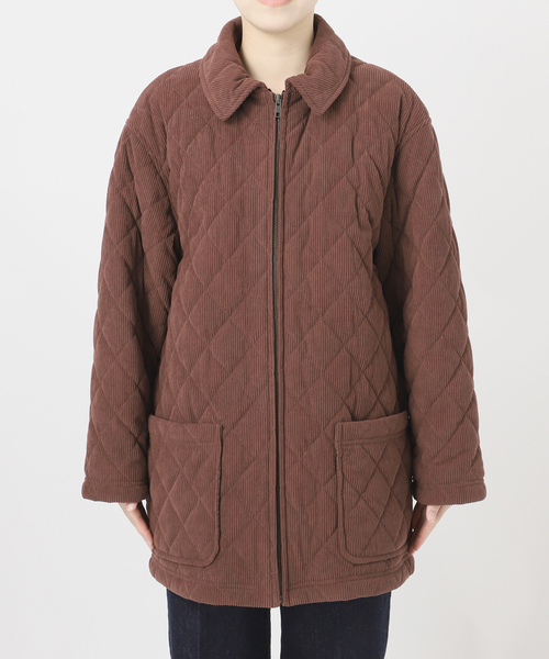 B.C STOCK（ベーセーストック） コート アウター 「ZOZO限定」ファー襟