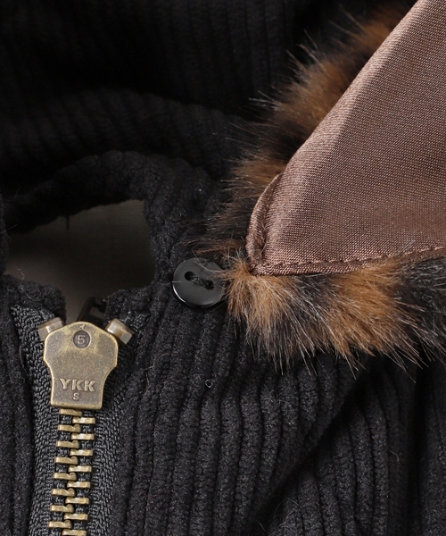 B.C STOCK（ベーセーストック） コート アウター 「ZOZO限定」ファー襟