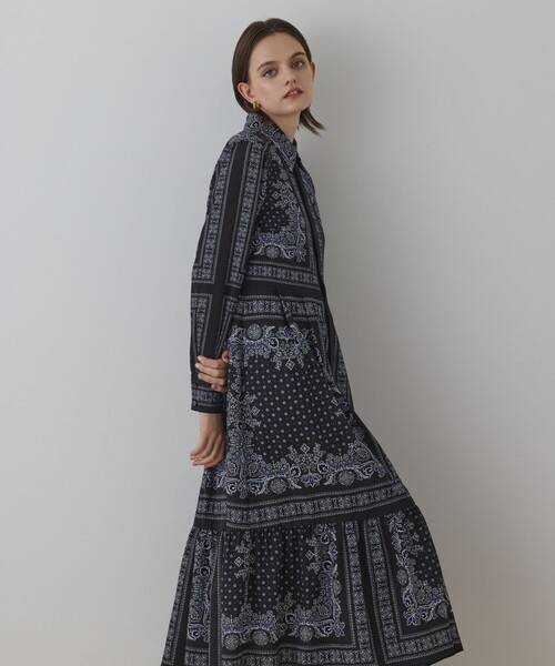 Diagram ワンピース バンダナプリントシャツワンピース : ZOZOTOWN