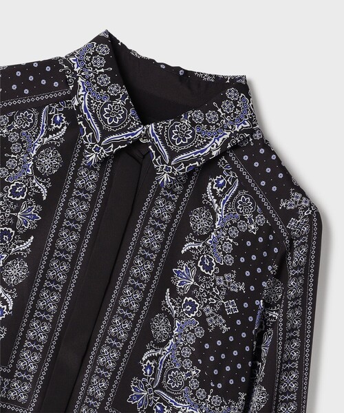 Diagram ワンピース バンダナプリントシャツワンピース : ZOZOTOWN