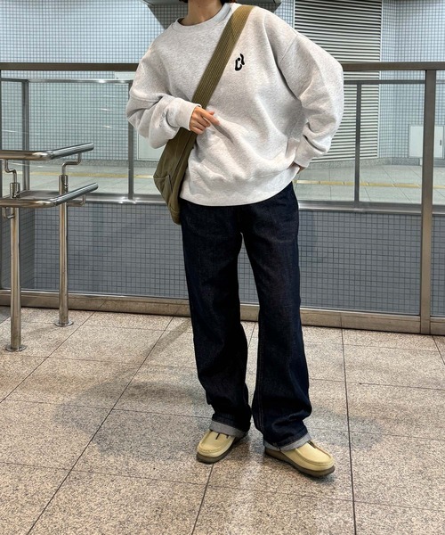 「CANAL JEAN」 スウェットカットソー MEDIUM ブラック レディース_画像6